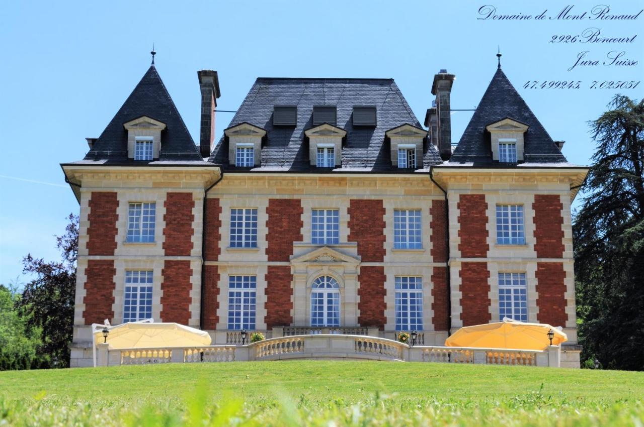 Domaine De Mont-Renaud Hotel Boncourt Exterior foto